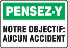 BILINGUAL FRENCH SIGN – SAFETY INCENTIVE