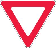 Safety Sign: Yield