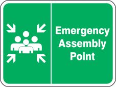 Safety Sign: Emergency Assembly Point (Graphic)
