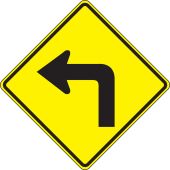 Direction Sign: Left Turn