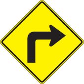 Direction Sign: Right Turn
