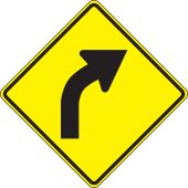 Direction Sign: Right Curve