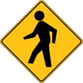 Crossing Sign: Pedestrian