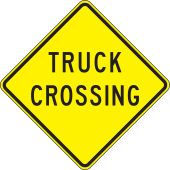 Crossing Sign: Truck Crossing