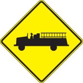 Crossing Sign: Emergency Vehicle