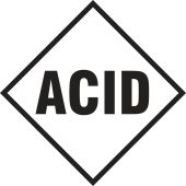 NFPA Individual Hazard Panel: Acid