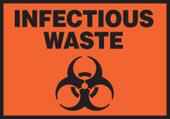 Safety Label: Infectious Waste