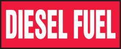 Safety Label: Diesel Fuel