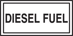 Safety Label: Diesel Fuel