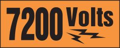 Voltage Marker: 7200 Volts
