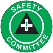 Hard Hat Stickers: Safety Committee