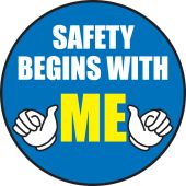 Hard Hat Stickers: Safety Begins With Me