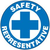 Hard Hat Stickers: Safety Representative