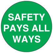 Hard Hat Stickers: Safety Pays All Ways