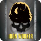 Hard Hat Stickers: Iron Worker
