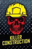 Hard Hat Stickers: Killer Construction