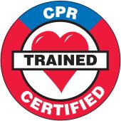 Hard Hat Stickers: CPR Certified
