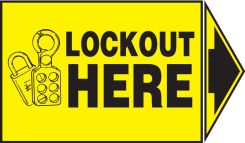Lockout / Tagout Safety Labels