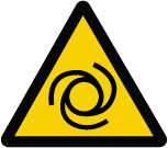 ISO Warning Safety Label: Automatic Start-Up (2011)