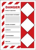 GHS Secondary Container Labels: DANGER