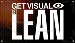 5S Motivational Banner: Get Visual Get Lean