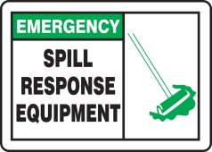 Safety Label: Spill Response Equipment