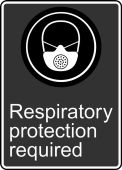 Safety Sign: Respiratory Protection Required