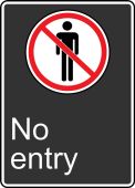 Safety Sign: No Entry