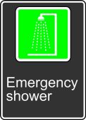 Safety Sign: Emergency Shower