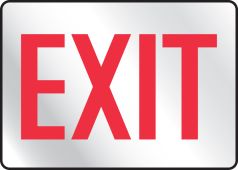 Safety Sign: Exit (Reflective)