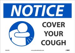 OSHA Notice Safety Sign: Cover Your Cough