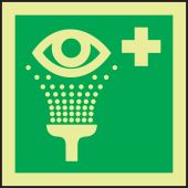 IMO Evacuation & First Aid Sign: Eye Wash