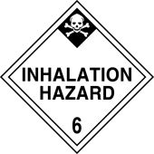 DOT Placard: Hazard Class 6 - Inhalation Hazard