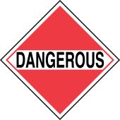 DOT Placard: For Mixed Loads - Dangerous