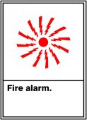ANSI SIGN - FIRE ALARM