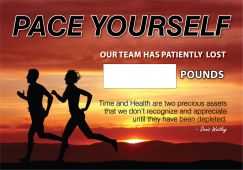 WorkHealthy™ Write-A-Day Scoreboards: Pace Yourself