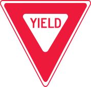 Traffic Safety Sign: Yield