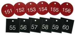 Accu-Ply™ Engraved Numbered Plastic Tags