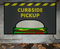 NoTrax® Message Mat: Curbside Pickup