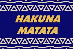 NoTrax® Slogan Mat: Hakuna Matata