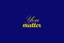 NoTrax® Slogan Mat: You Matter