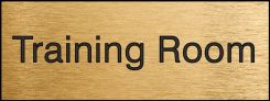 Engraved Accu-Ply™ Sign: Training Room