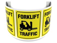 180D Projection™ Sign: Forklift Traffic