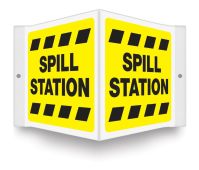 Projection™ Sign: Spill Station