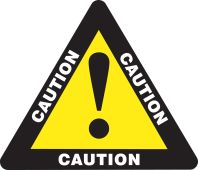 Slip-Gard™ Triangle Floor Sign: Caution