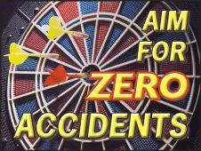 Safety Posters: Aim For Zero Accidents