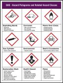 GHS Pictogram Poster: GHS - Hazard Pictograms and Related Hazard Classes