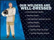 Welding Posters: Our Welders Are Well Dressed