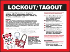 Safety Posters: Lockout/Tagout