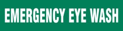 Slip-Gard™ Message Floor Strip: Emergency Eye Wash